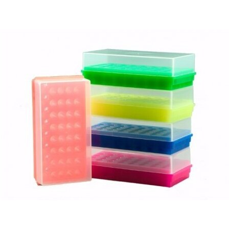 Scientific Specialties Flipper Junior Work Racks w/ Lids, Assorted, 5/pk, 5PK 145921